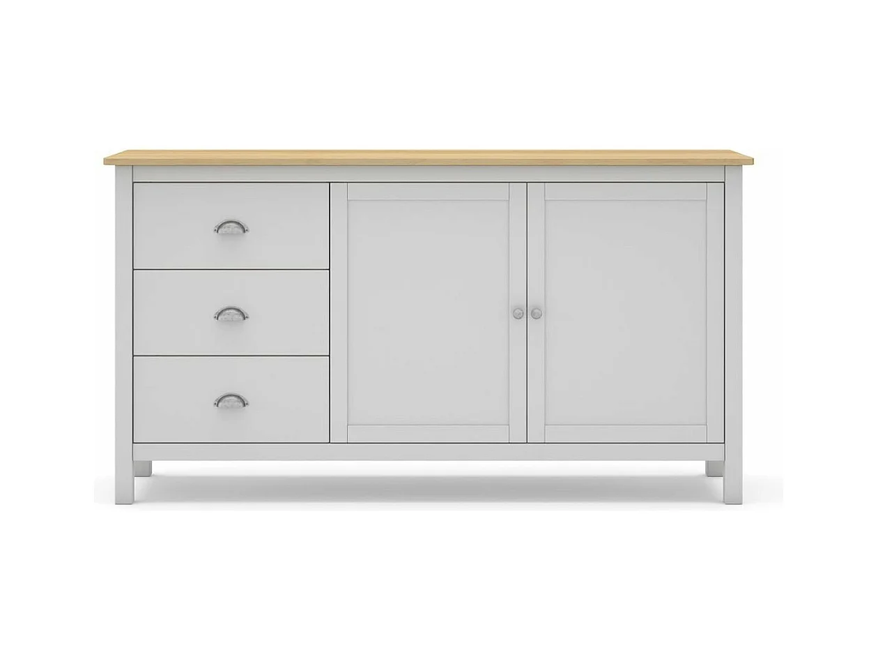 Buffet 2 Portes et 3 Tiroirs L150 cm - Misti