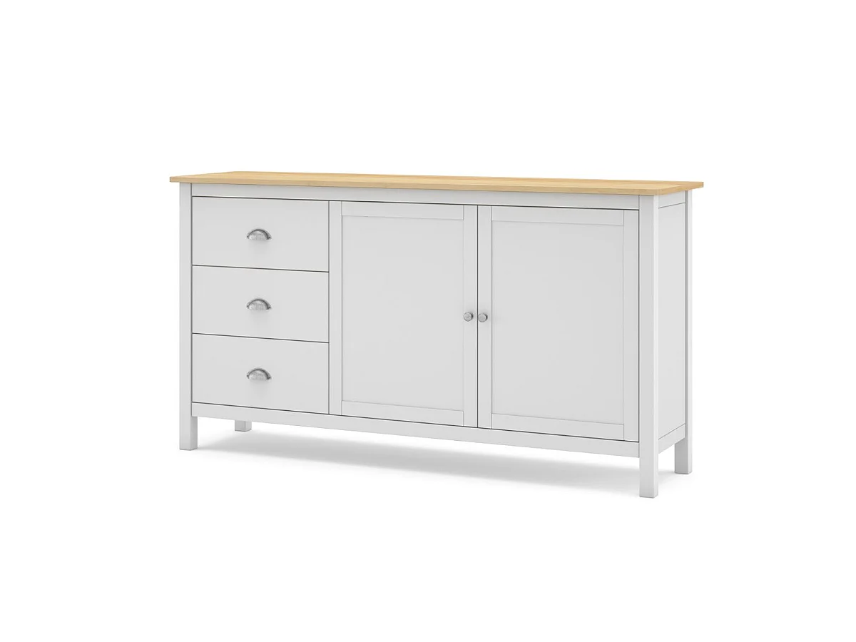 Buffetkast 2 Deuren en 3 Laden L150 cm - Misti
