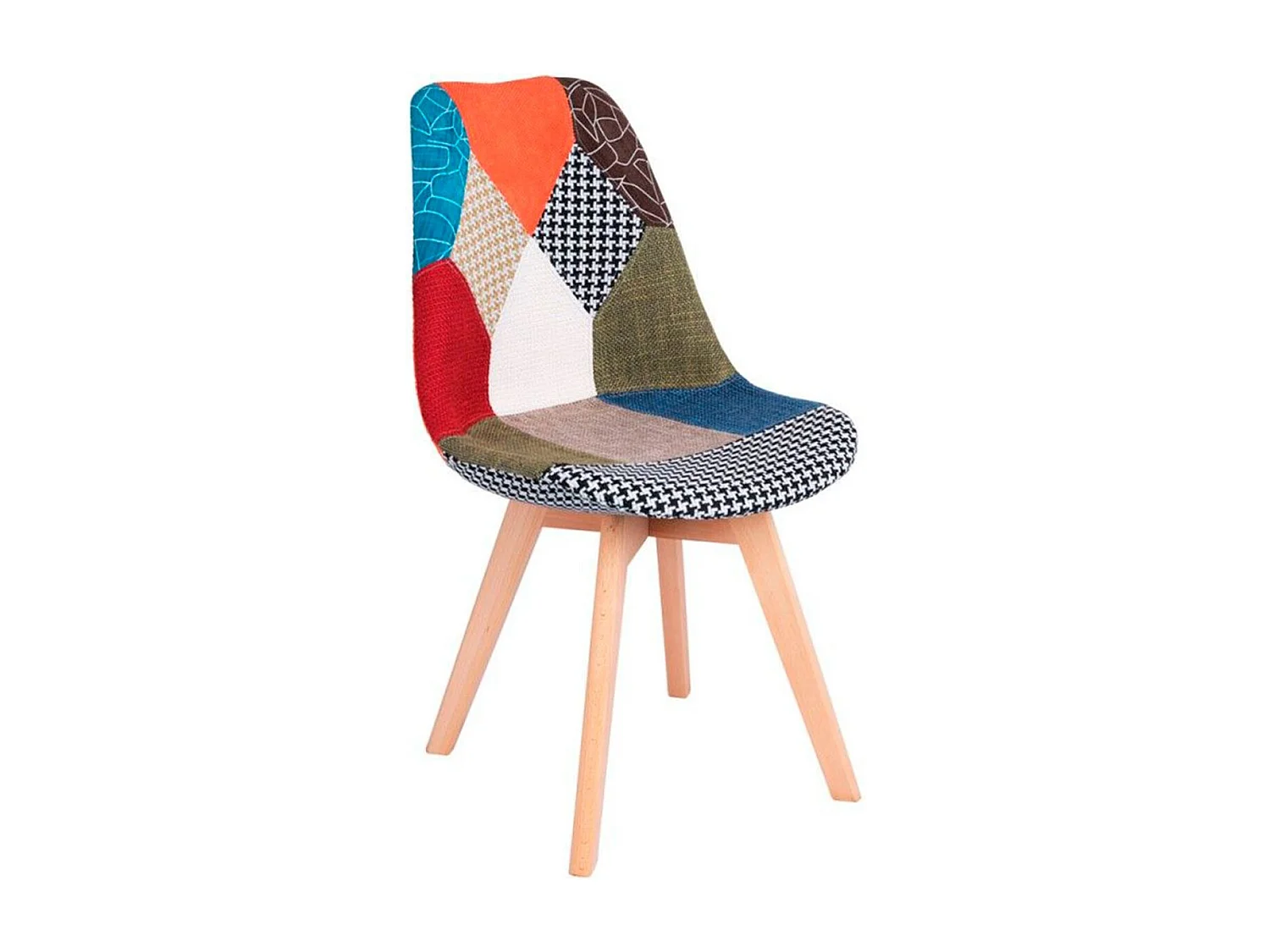 Sillas Comedor - Silla Synk Patchwork - Patchwork Clear