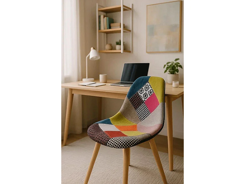 Sillas Comedor - Silla Synk Patchwork - Patchwork Clear