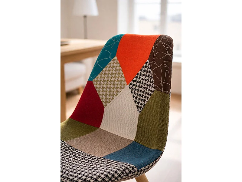 Sillas Comedor - Silla Synk Patchwork - Patchwork Clear