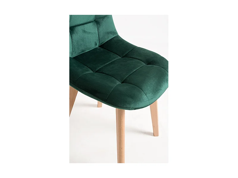 Packs Sillas Comedor - Pack 6 Sillas Kelen Terciopelo - Verde