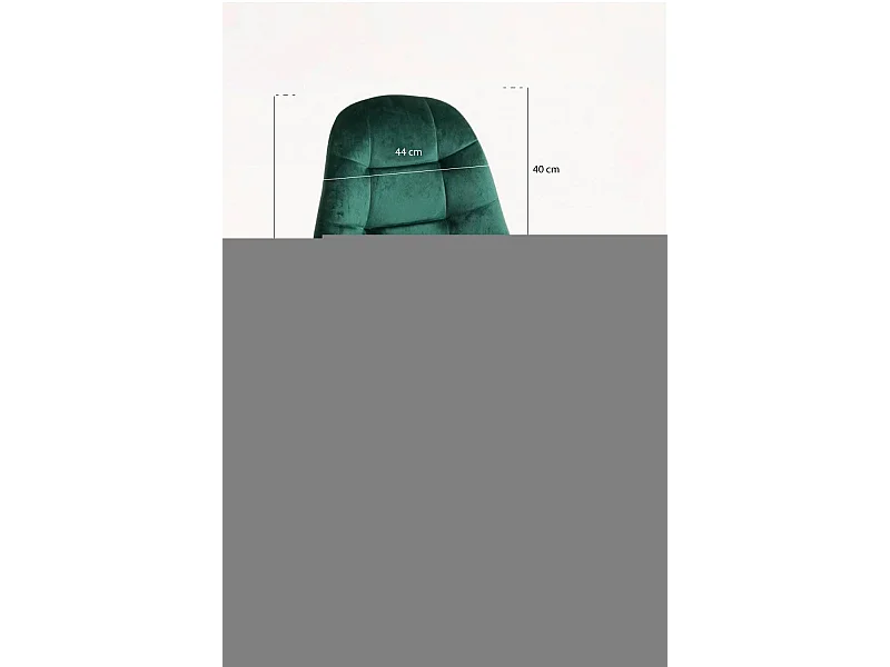 Packs Sillas Comedor - Pack 6 Sillas Kelen Terciopelo - Verde
