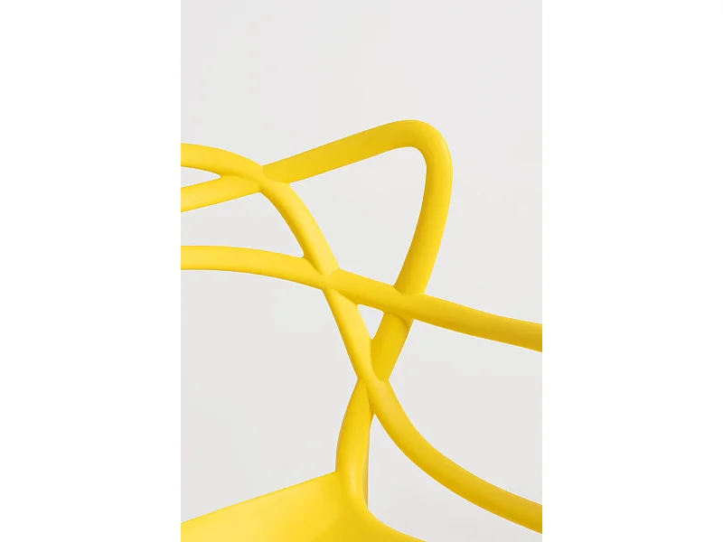 Packs Sillas Jardín - Pack 4 Sillas Korme - Amarillo