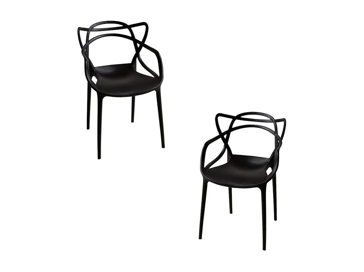 Packs Sillas Jardín - Pack 2 Sillas Korme Kid (Infantil) - Negro