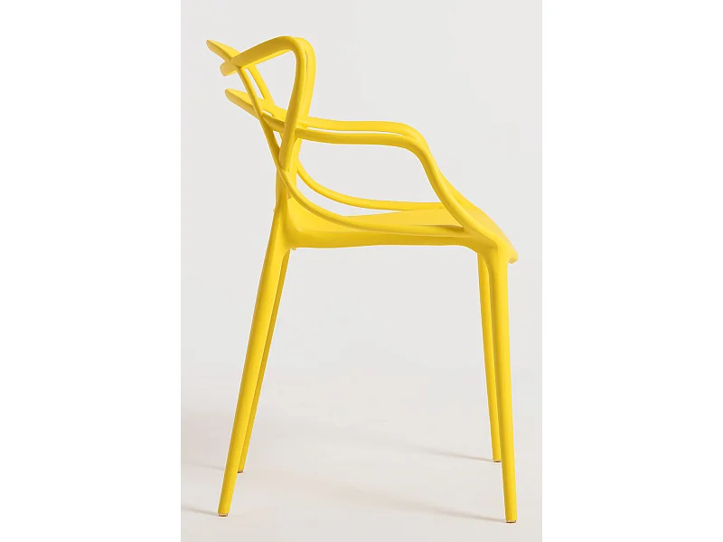 Packs Sillas Jardín - Pack 6 Sillas Korme - Amarillo