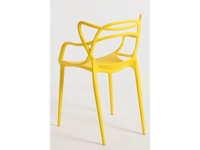 Packs Sillas Jardín - Pack 6 Sillas Korme - Amarillo