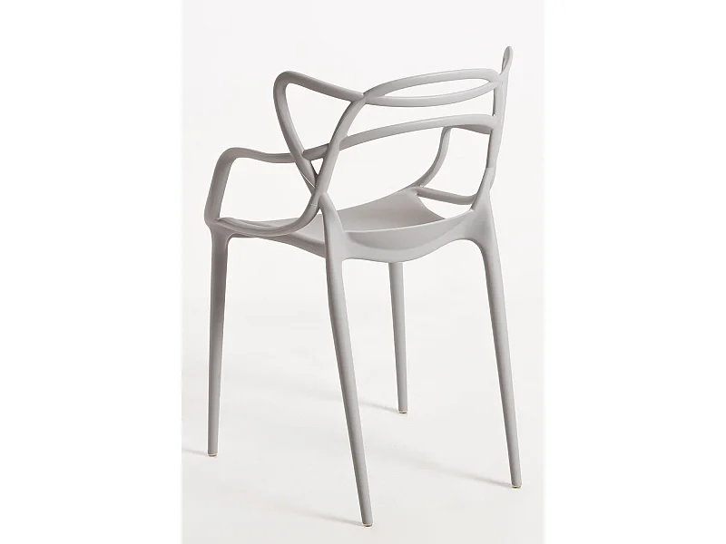 Packs Sillas Jardín - Pack 4 Sillas Korme - Gris