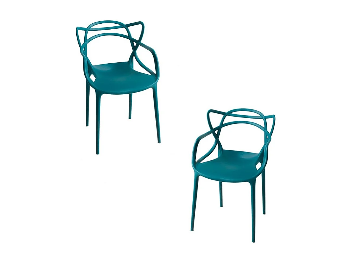 Packs Sillas Jardín - Pack 2 Sillas Korme Kid (Infantil) - Verde azulado