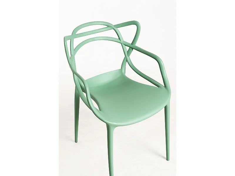 Packs Sillas Jardín - Pack 4 Sillas Korme - Celadón