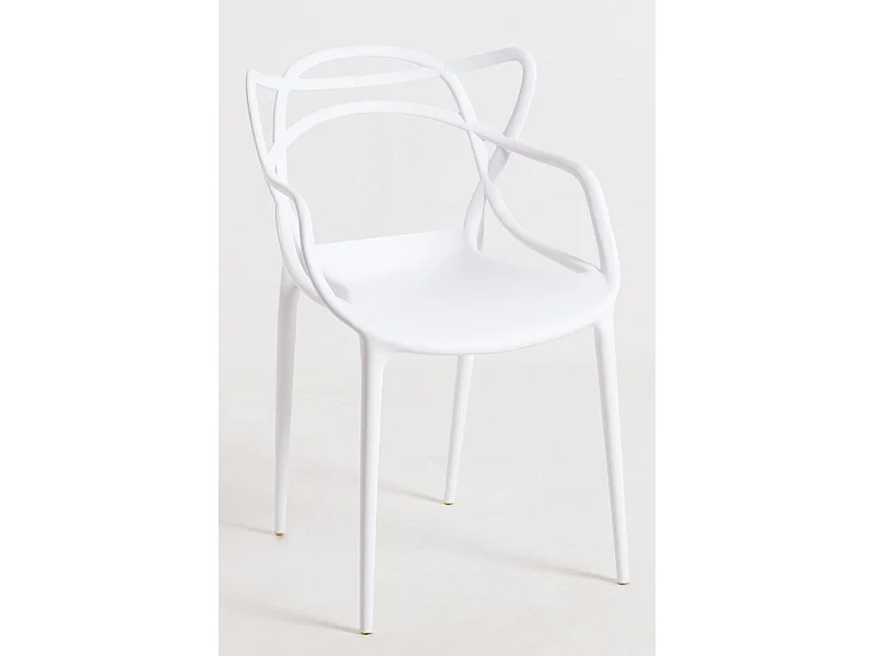 Packs Sillas Jardín - Pack 4 Sillas Korme - Blanco