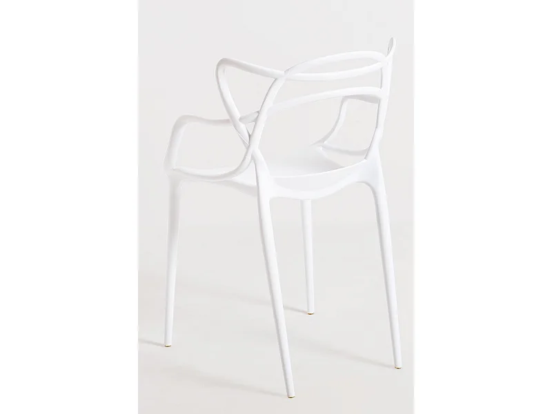 Packs Sillas Jardín - Pack 4 Sillas Korme - Blanco