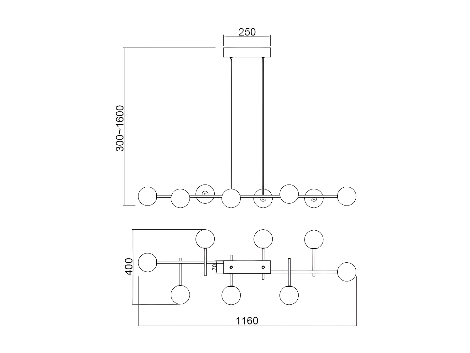 Suspension CELLAR 8L - Mantra