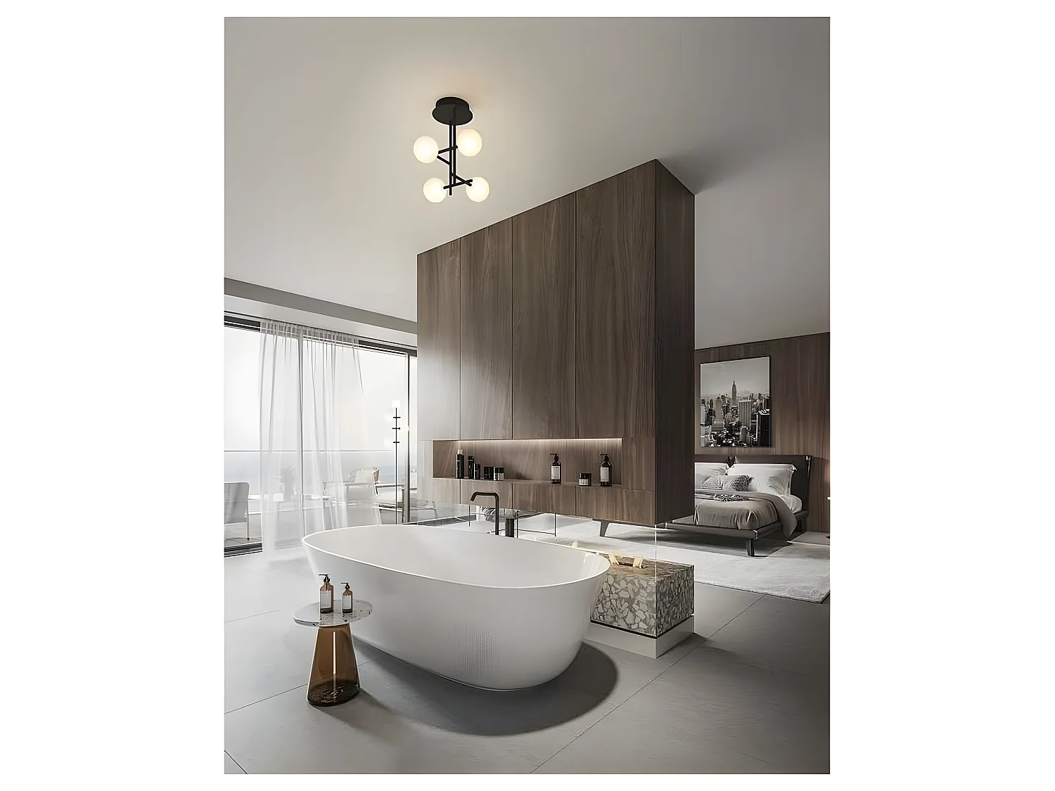 Plafonnier CELLAR 4L - Mantra