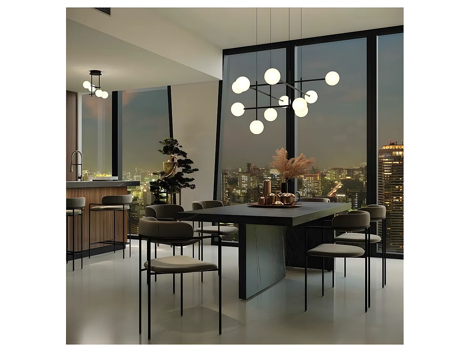 Plafonnier CELLAR 4L - Mantra