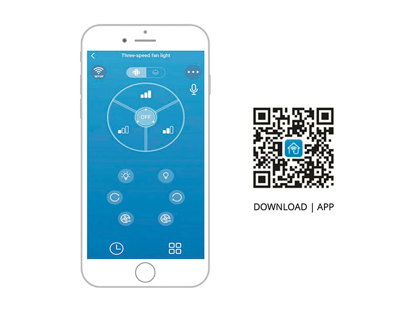 Ventilador Ac Geneva Marrón Led Mando A Distancia Temperatura De Luz Ajustable Interlusa