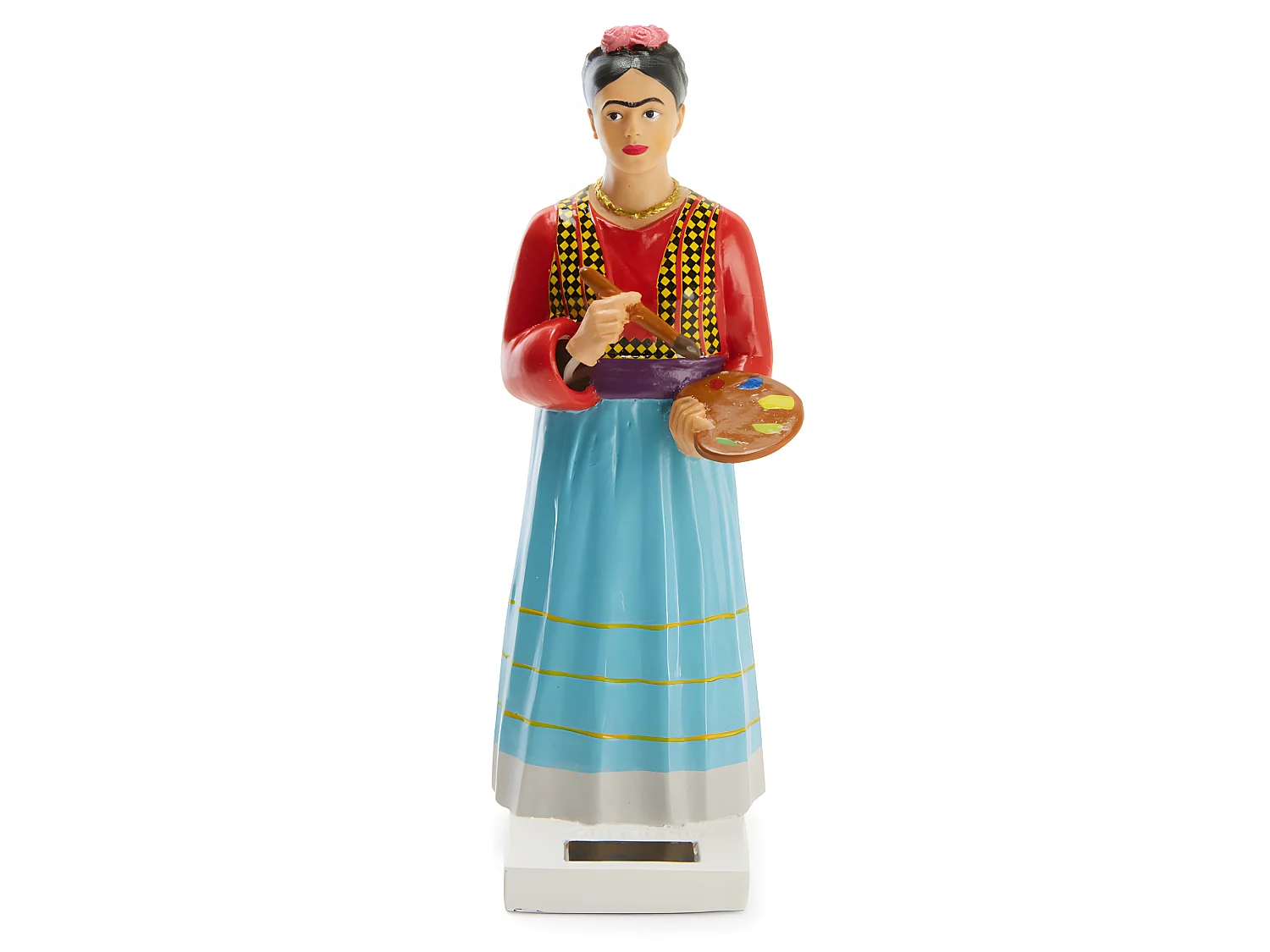 Figurine solaire Frida kahlo Multicolore  Kikkerland