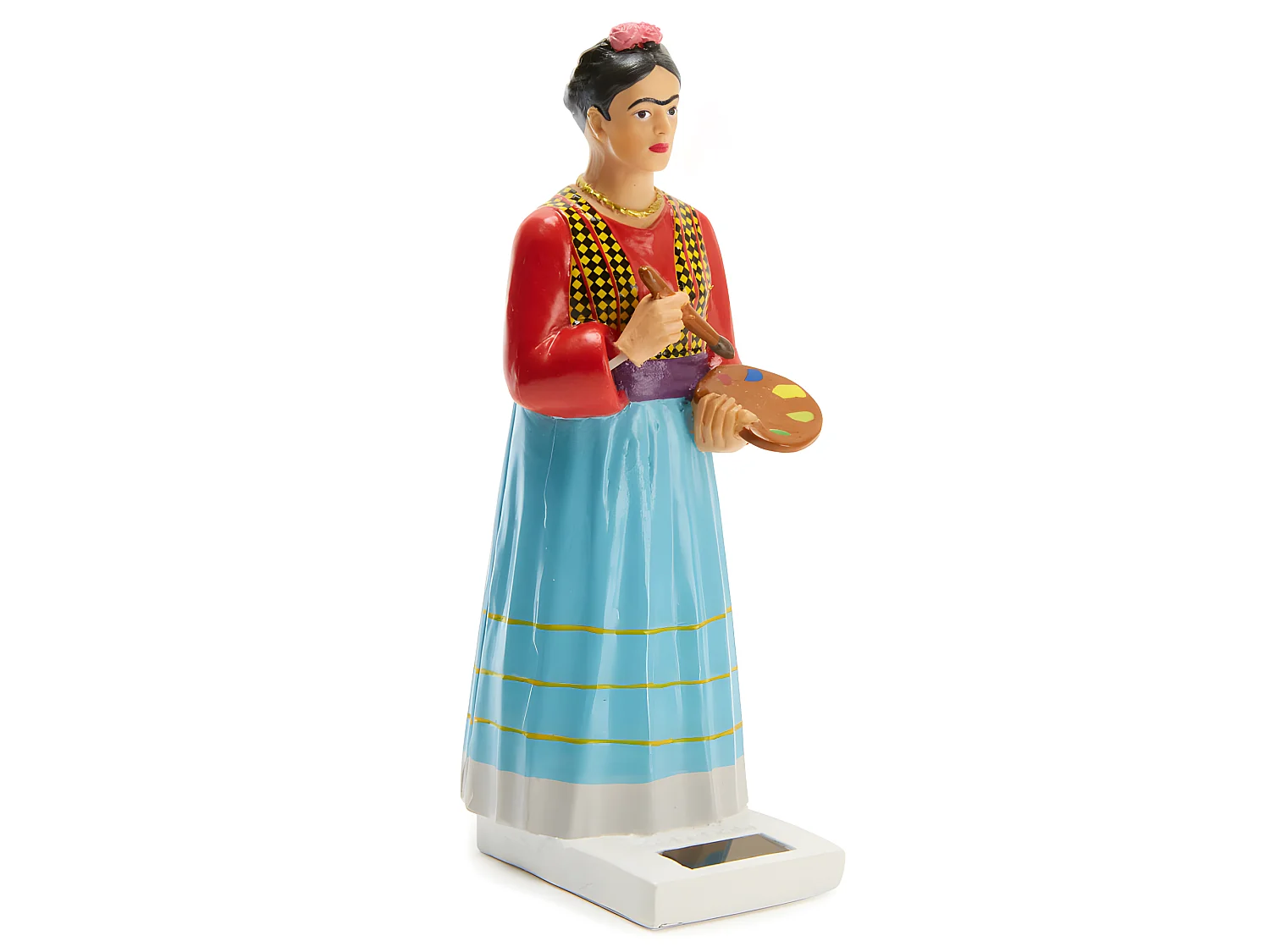 Figurine solaire Frida kahlo Multicolore  Kikkerland