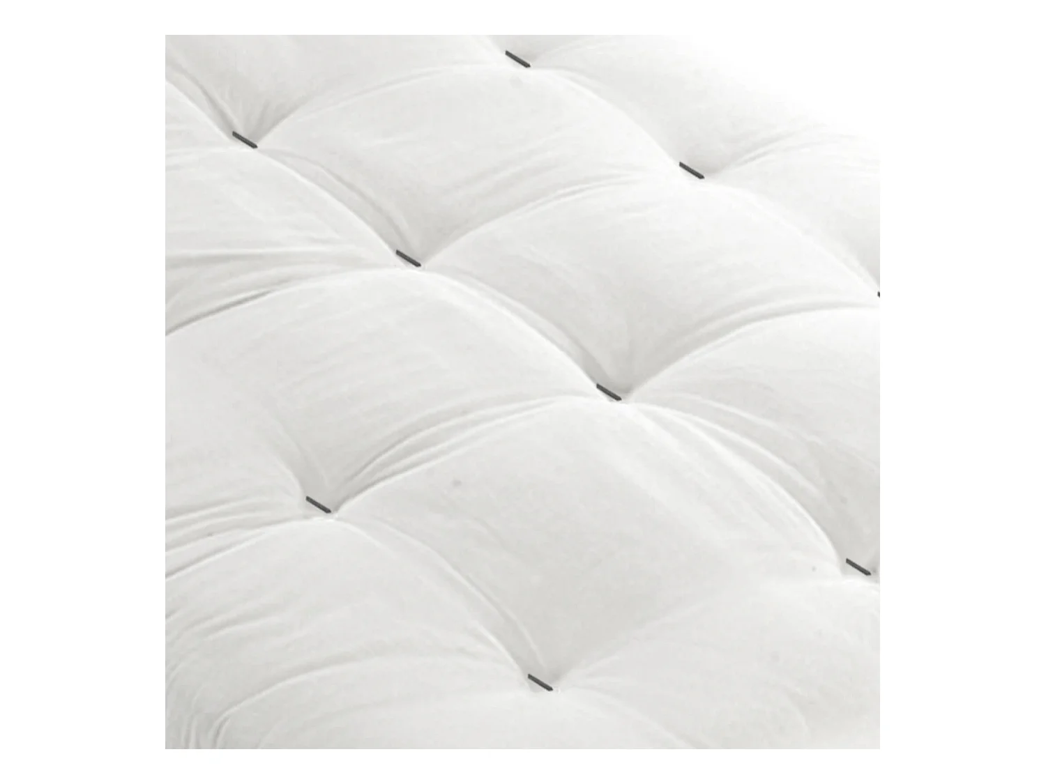 Matelas futon rouge en coton 140x190