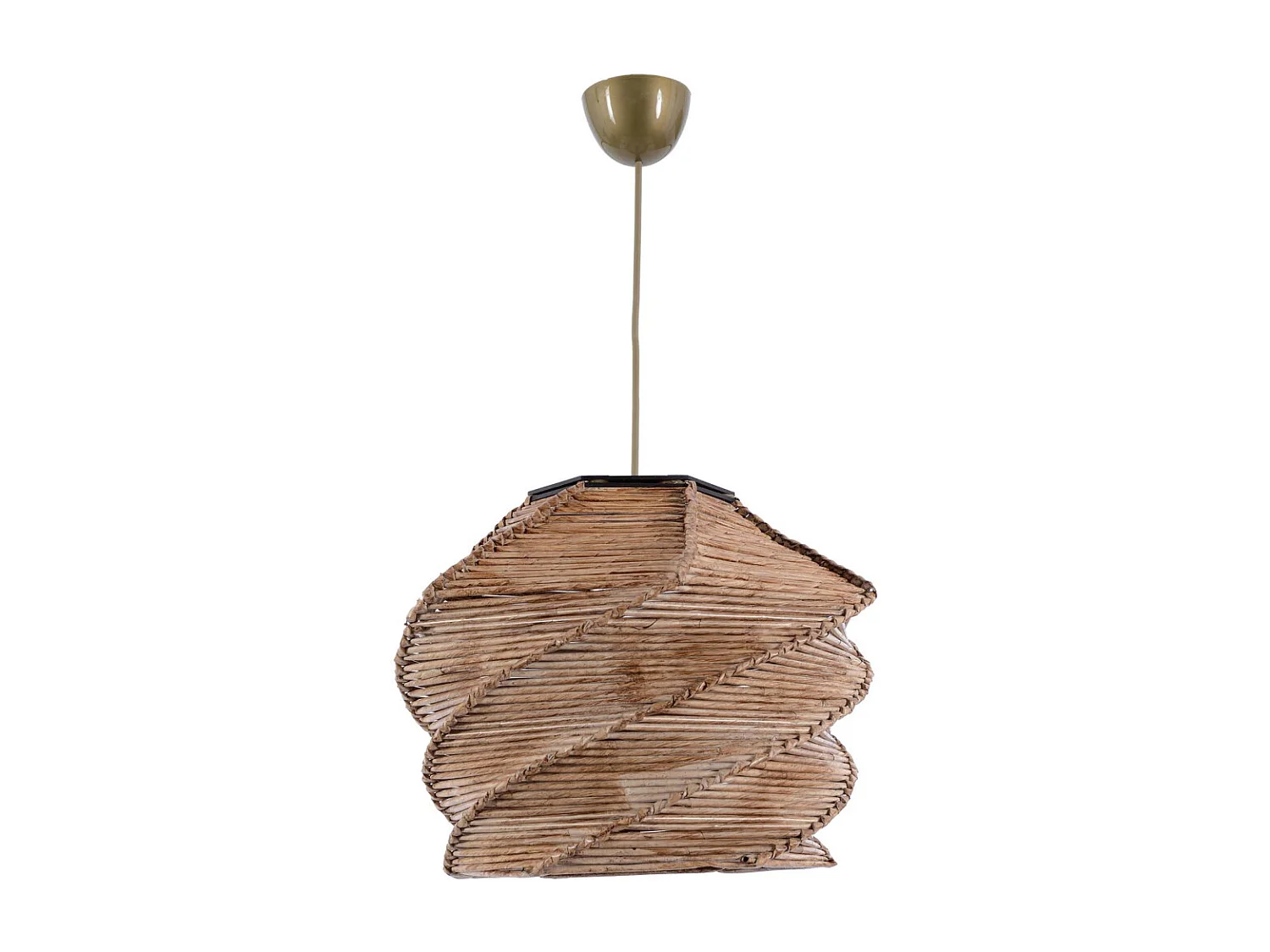 Suspension imitation bambou Ruche