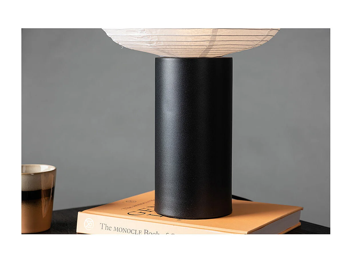 Lampe à Poser Design "Hovfjallet" 32cm Noir