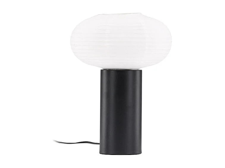 Lampe à Poser Design "Hovfjallet" 32cm Noir