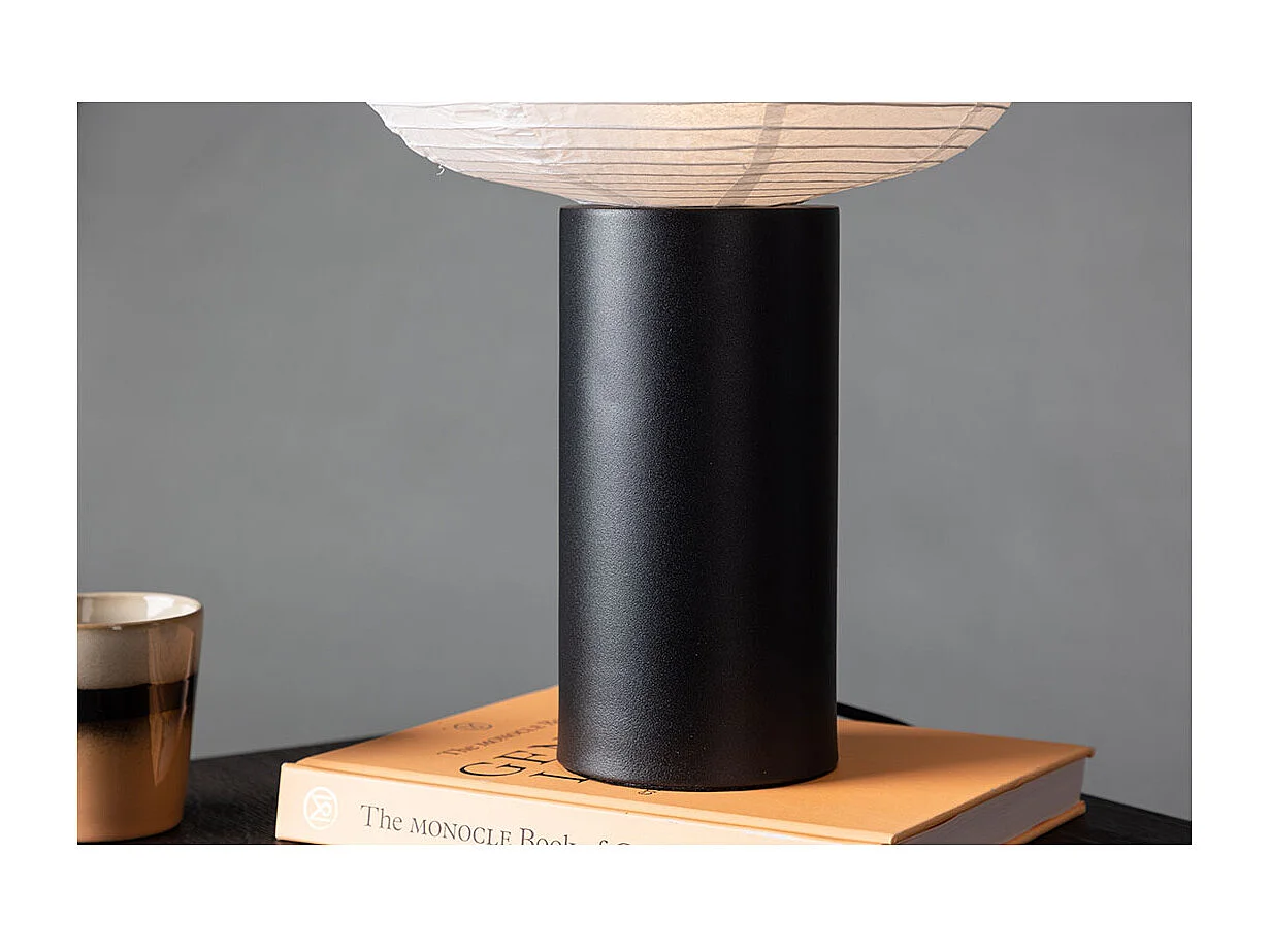 Lampe à Poser Design "Hovfjallet" 32cm Noir