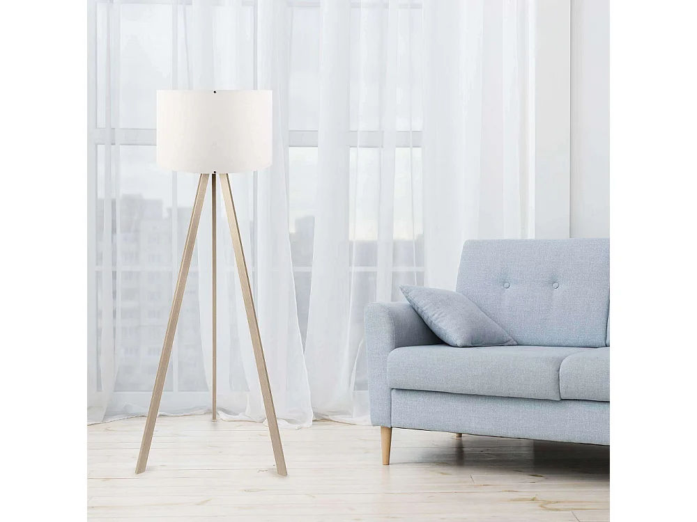 Lampadaire en MDF et PVC Floor