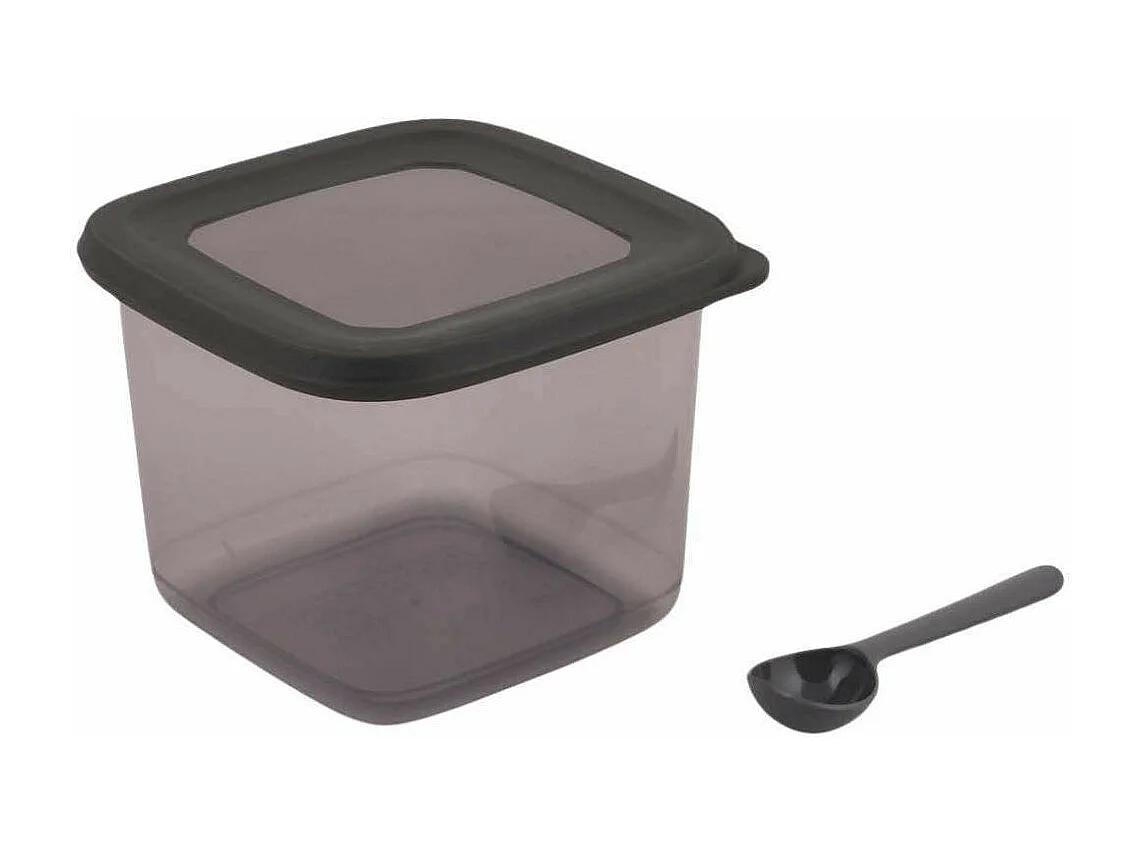 Lot de 12 boites de conservation Vezin 550ml Gris foncé