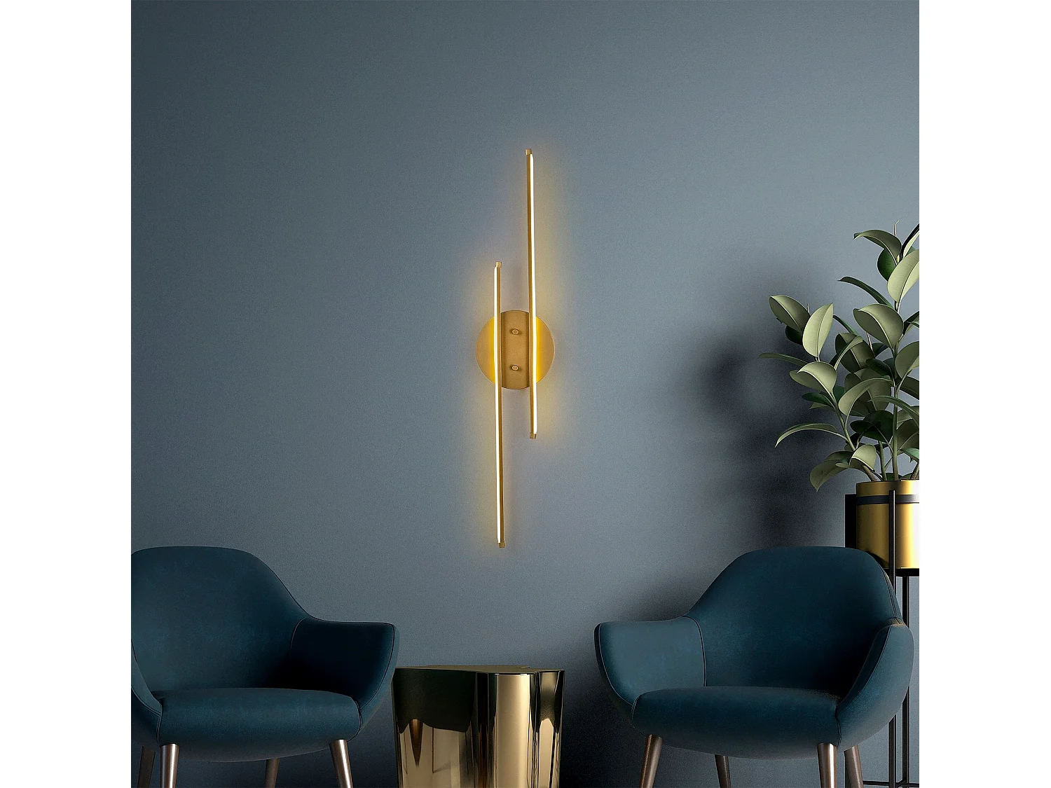 Lampada da parete - Gold