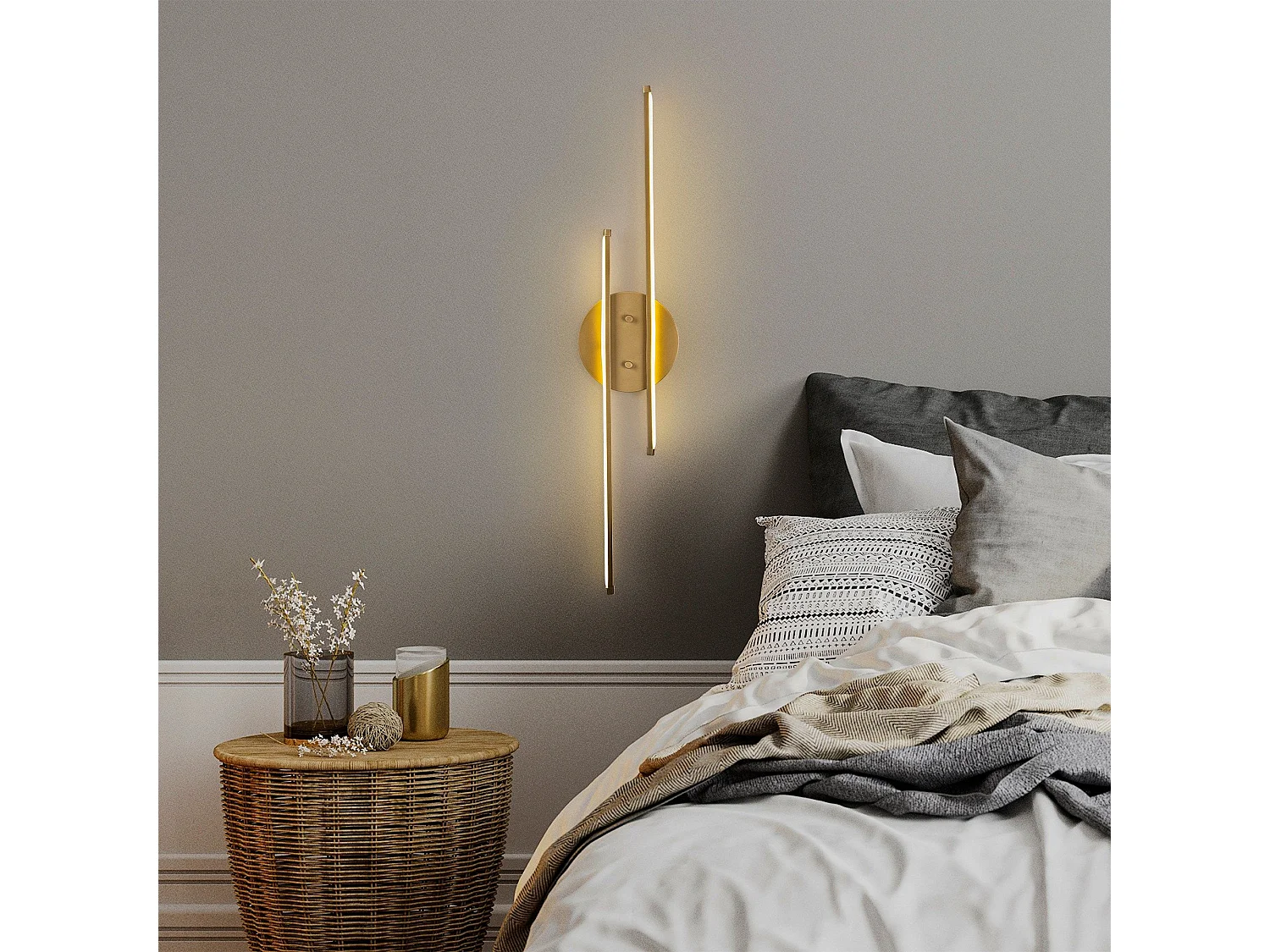 Lampada da parete - Gold