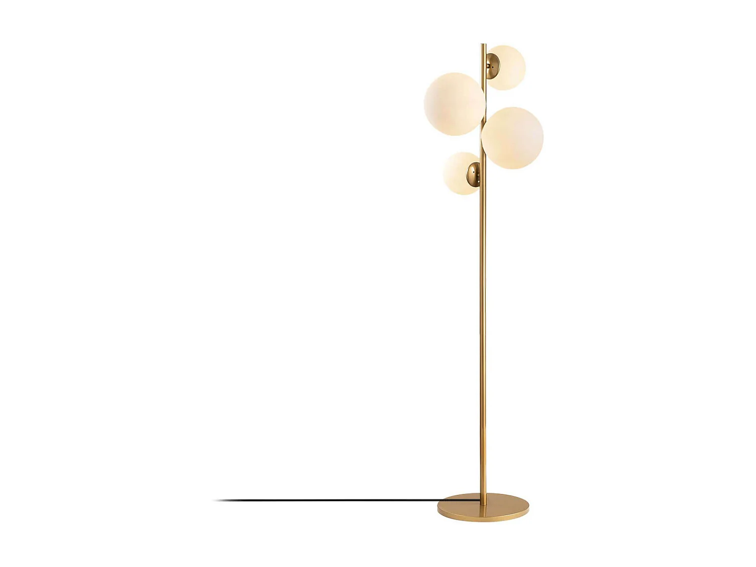 Lampadaire en métal Fazli