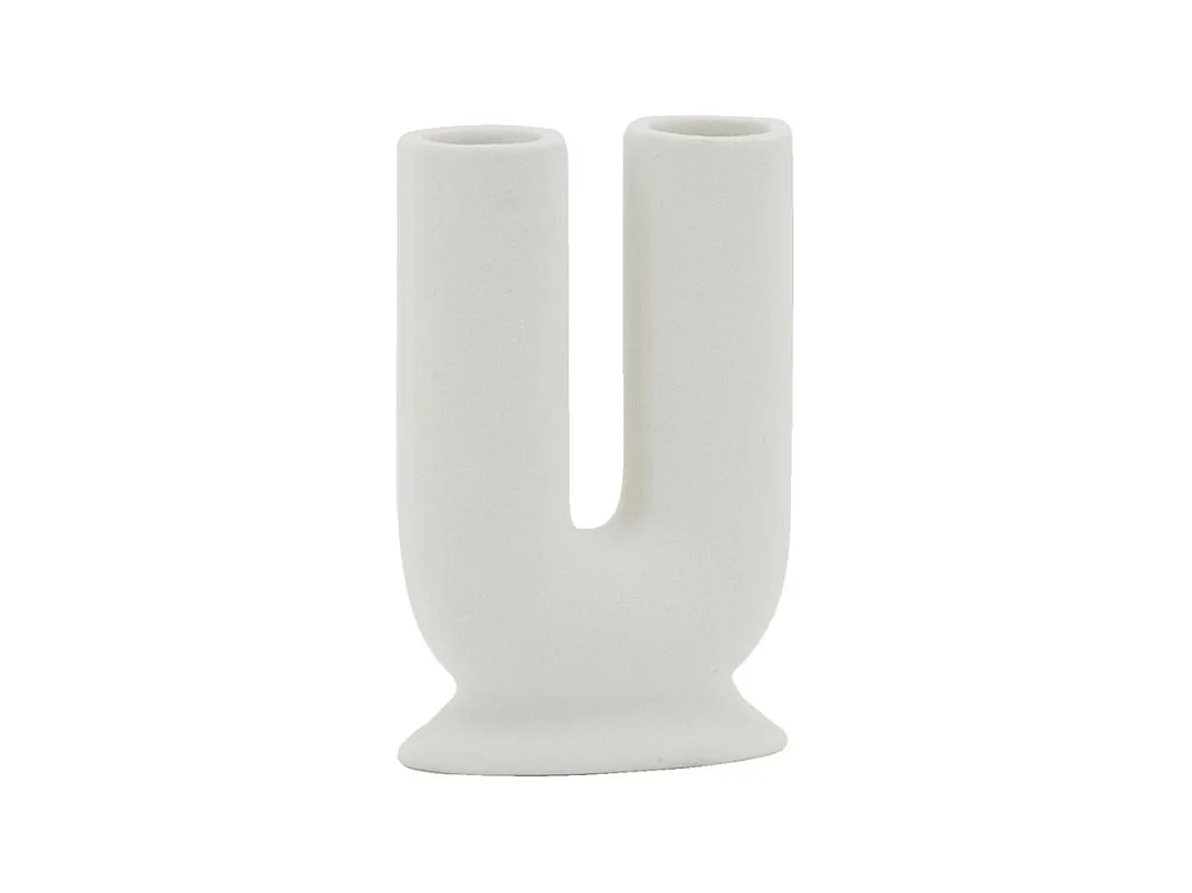 Vase en porcelaine U