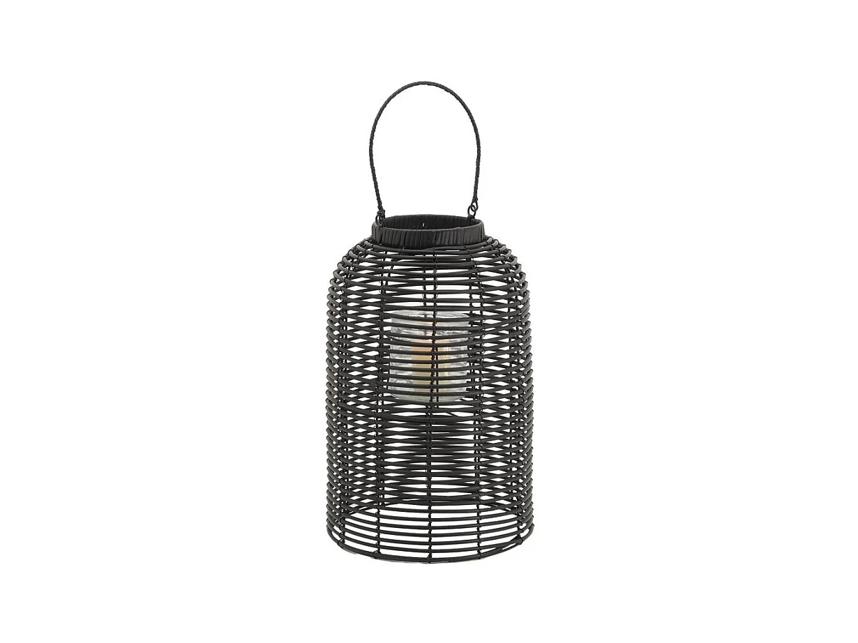 Lanterne d'extérieur en PVC noir