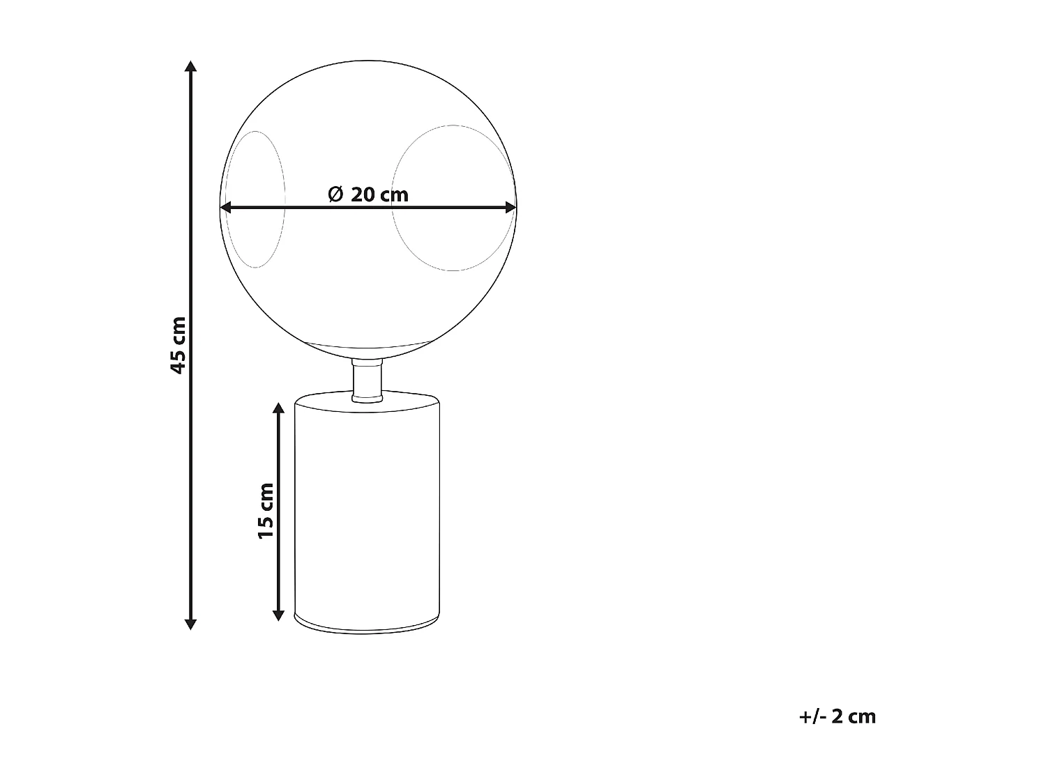 Tischlampe Modern Glam aus Metall Dekorativer Glasschirm Messing Boyd