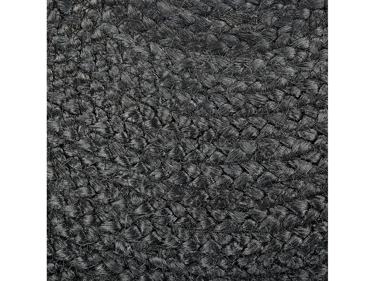 Pufe TIFELT Juta Preto 50 cm 50 cm 20 cm