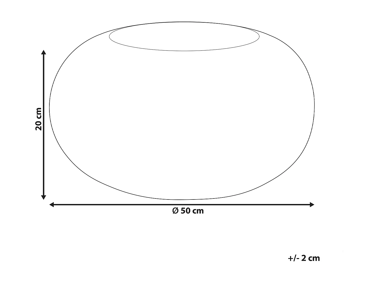 Pouf TIFELT Jute Noir