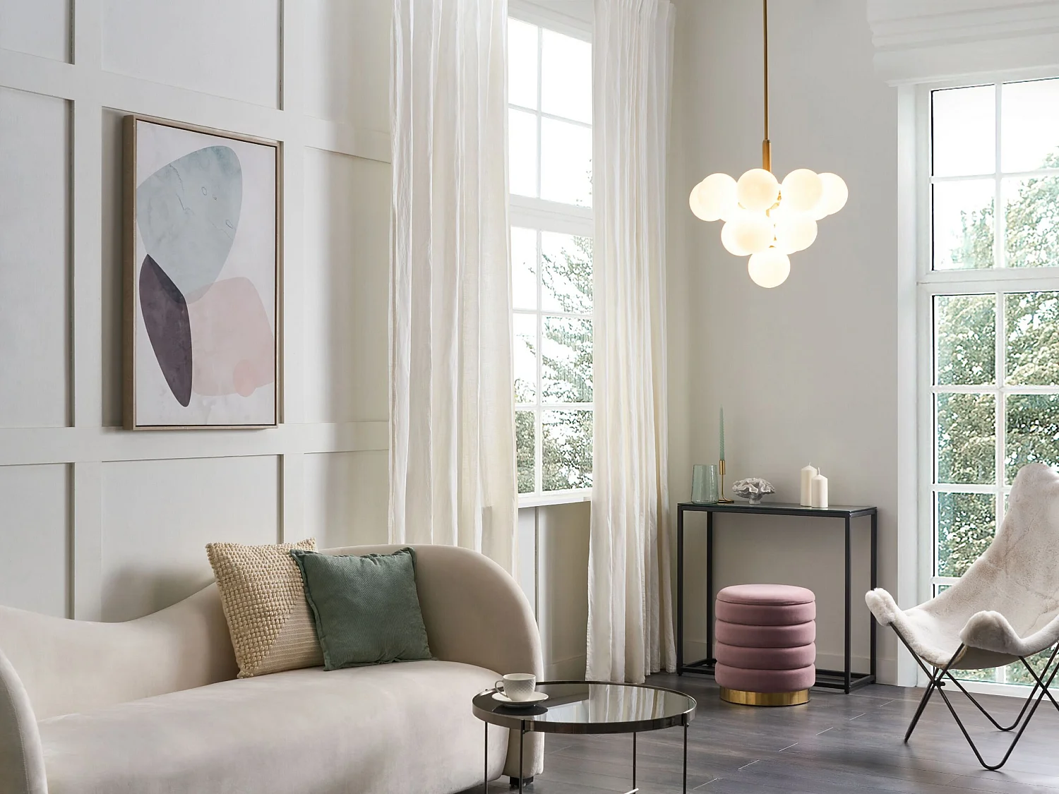 Pendant Lamp BIRRIE Metal Brass