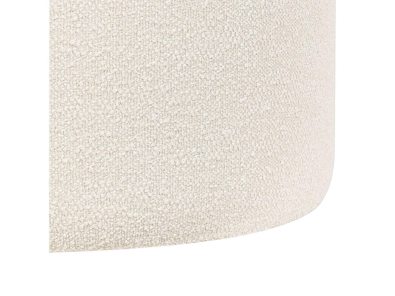 Puf MOAB Bouclé Blanco 39 cm 39 cm 41 cm