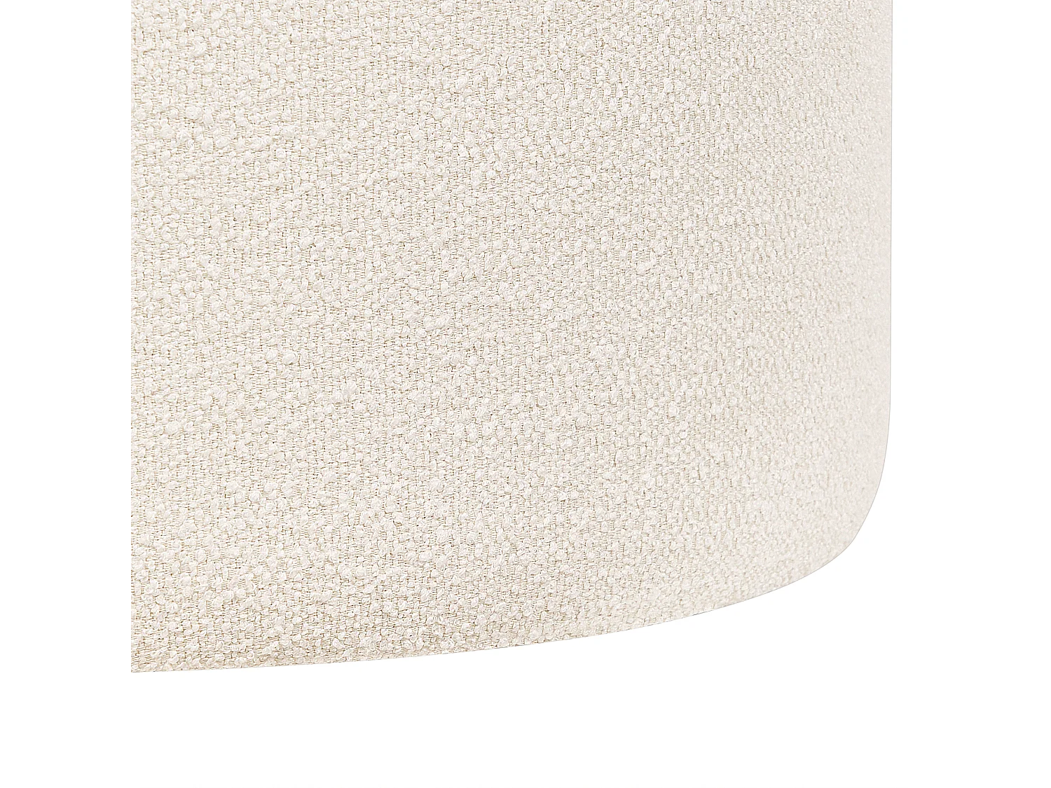 Pouf MOAB Bouclé Blanc