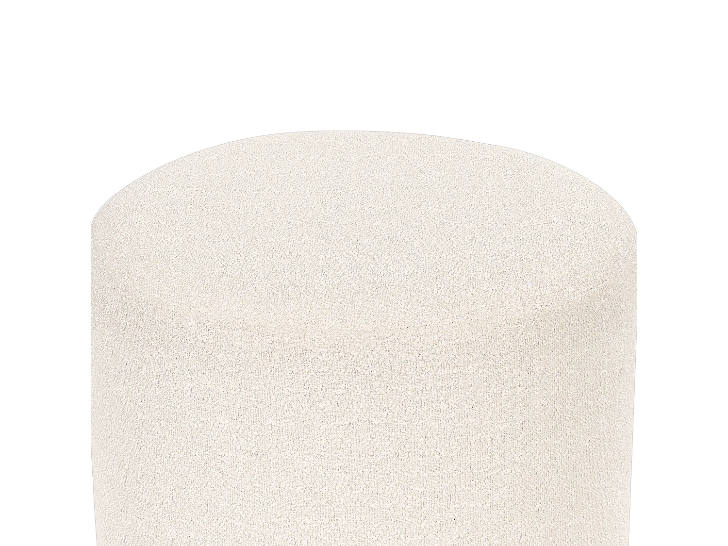 Pouf MOAB Bouclé Bianco 39 cm 39 cm 41 cm