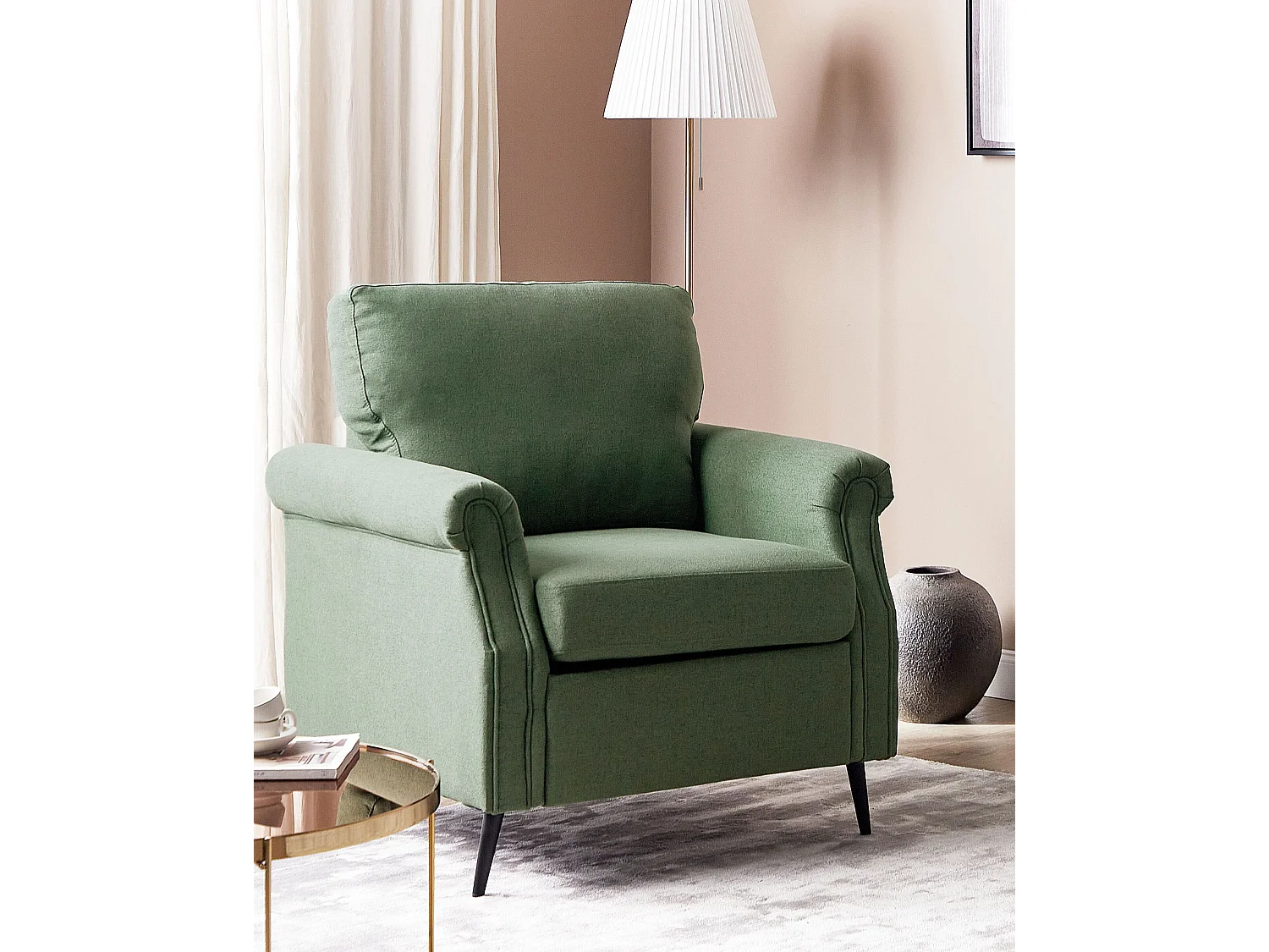 Fauteuil VIETAS Stof Groen