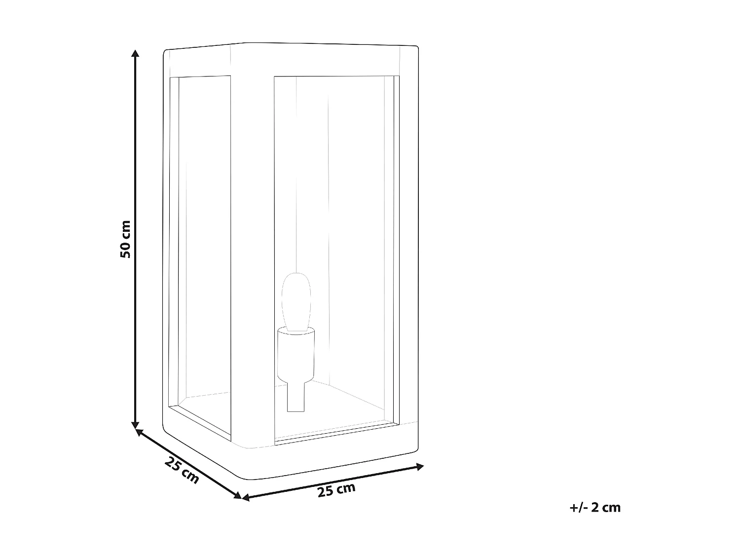 Lampa stołowa KOLIDAM Drewno mango Brązowy