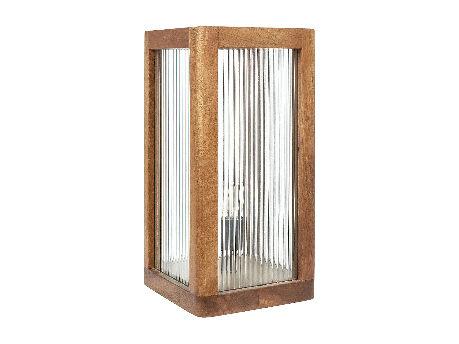 Candeeiro de mesa KOLIDAM Mangueira de mangueira Castanho