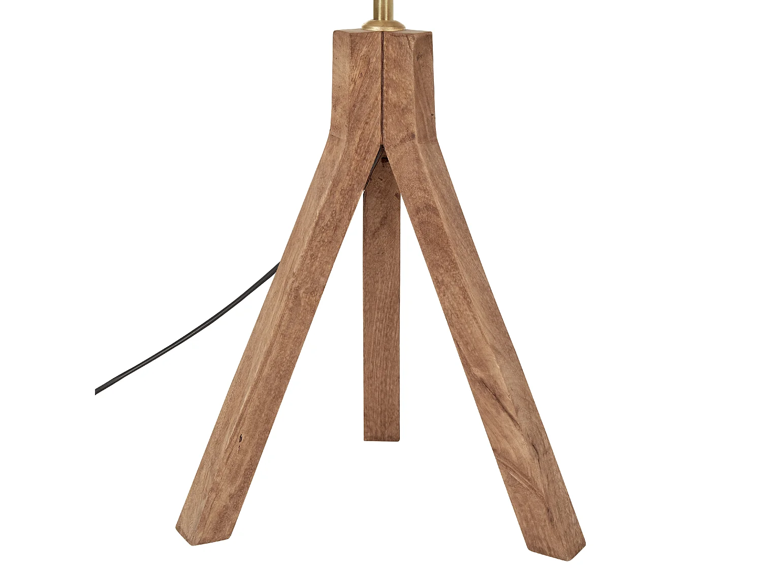 Tafellamp BEKI Mangohout Bruin