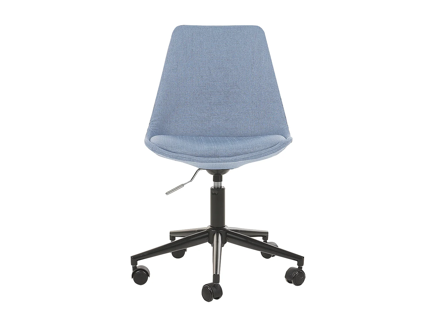 Chaise de bureau DAKOTA Tissu Bleu clair