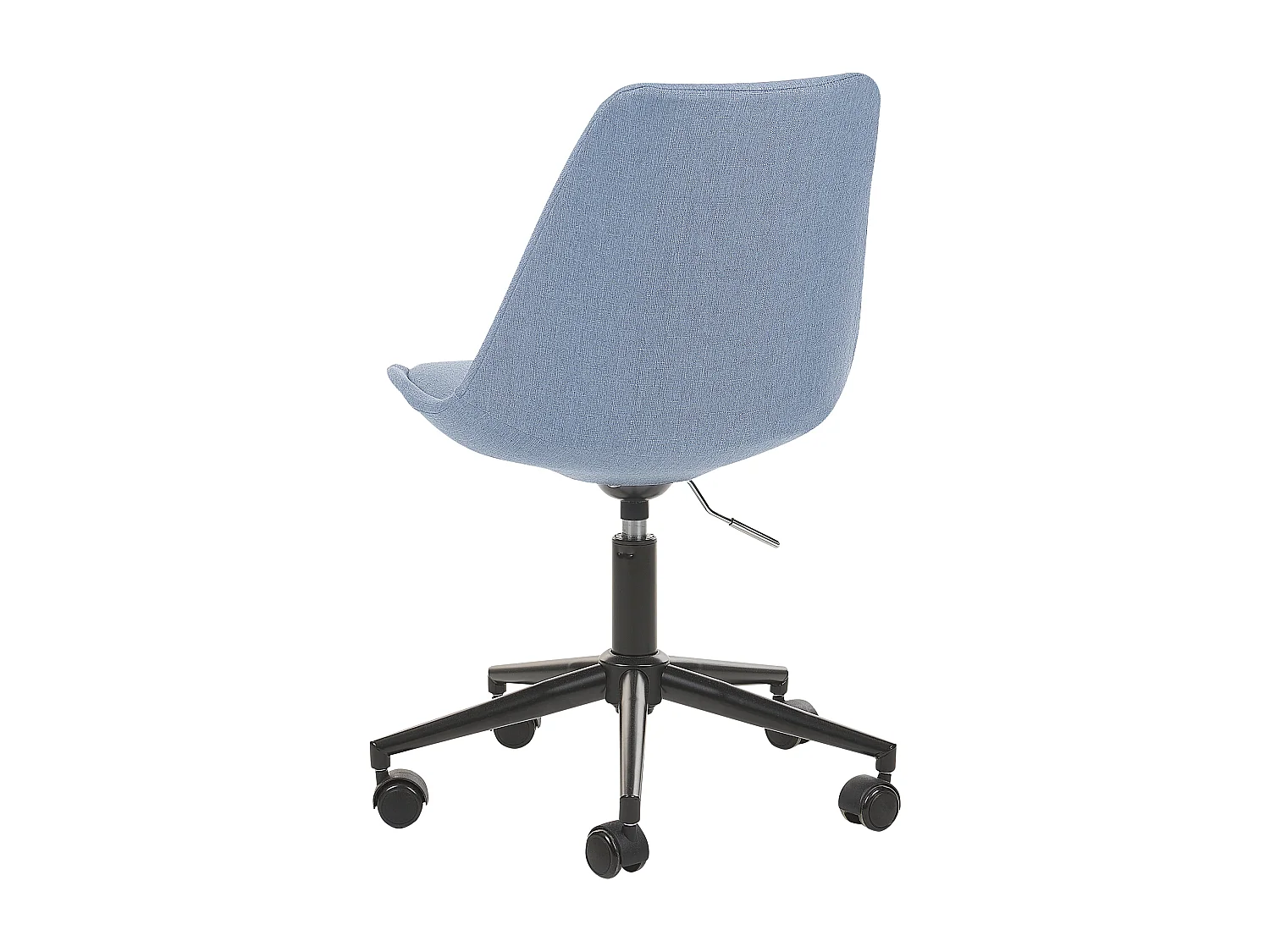 Chaise de bureau DAKOTA Tissu Bleu clair