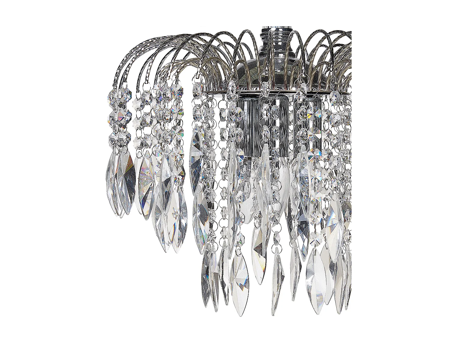 Lustre ORARA Métal Argenté