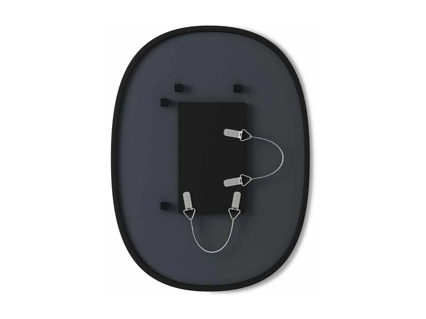 Miroir ovale 45,7 x 61 cm Hub