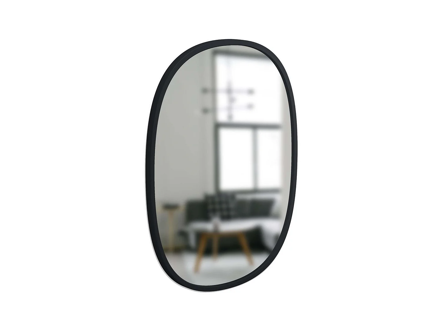 Miroir ovale 45,7 x 61 cm Hub